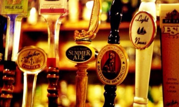 Beer on tap at Broadway Brew House