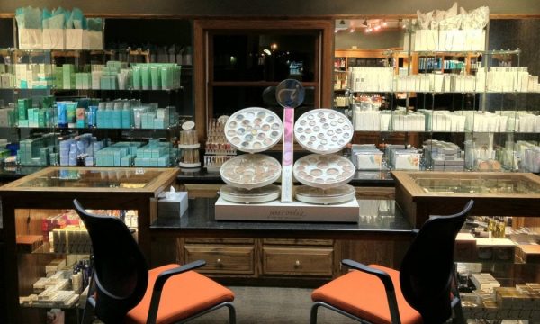 Make up counter at Marks Place Spa and Salon